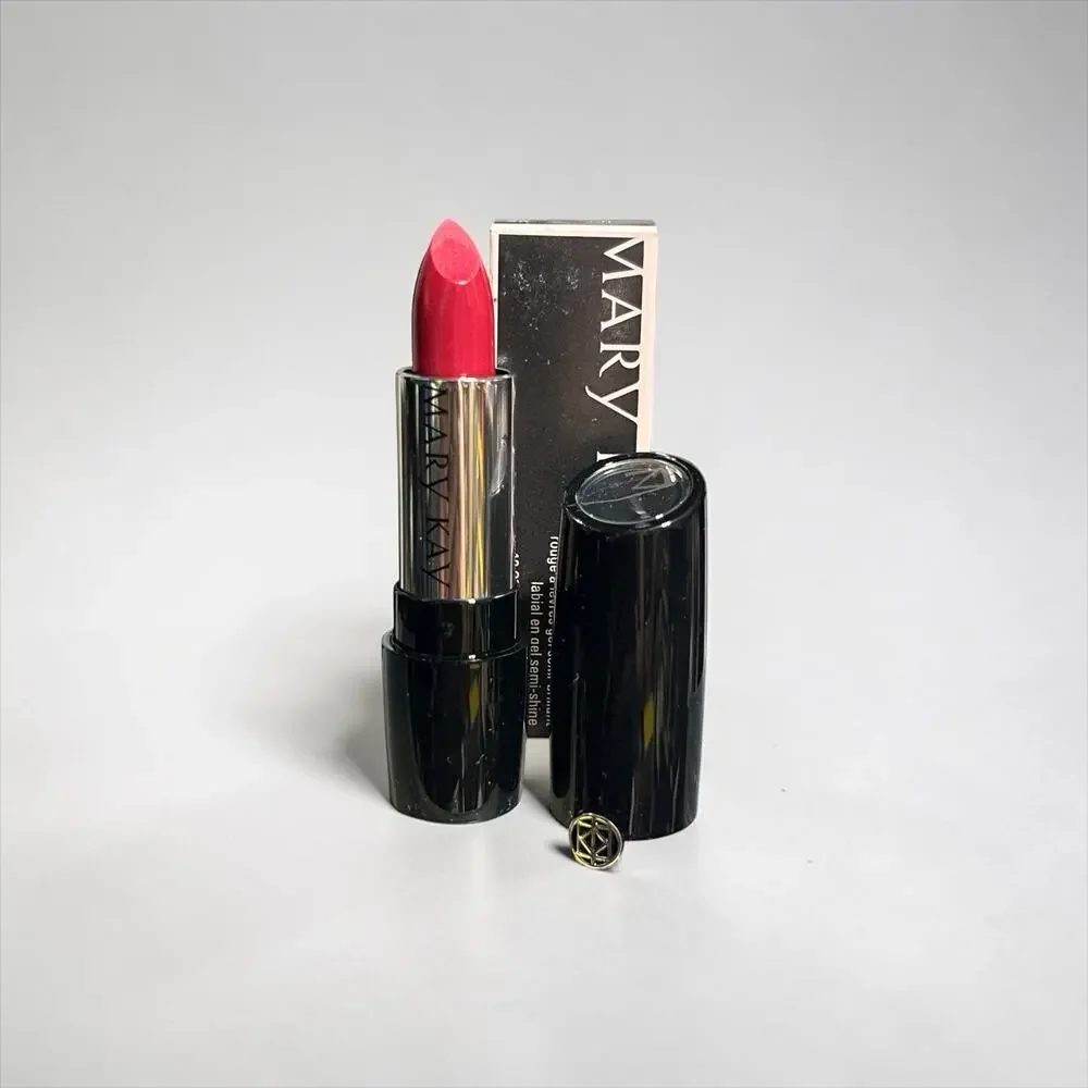 Mary Kay Gel Semi-Shine Lipstick Haute Pink New